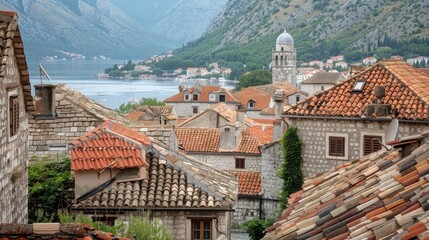 Fototapeta na wymiar Kotor is a city located in Montenegro.