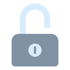 Unlock Flat Icon