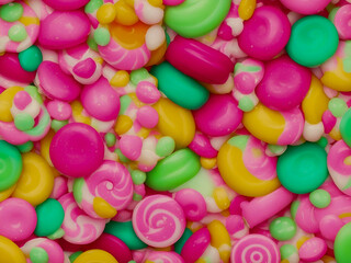 colorful candy background