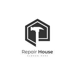 House service design element vector icon with creative concept idea