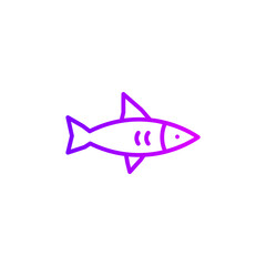 fish gradient icon