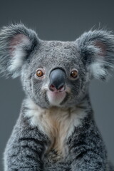 A Hyper-Detailed Portrait of a Koala, the Cuddly Australian