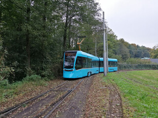 Stadler Tango tram in Ostrava