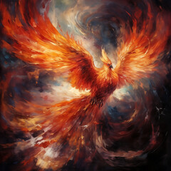 brilliant phoenix - obrazy, fototapety, plakaty