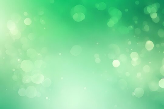 Abstract gradient smooth Bokeh emerald green color background image