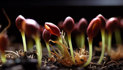 Fragile crocus sprouts new life in meadow 