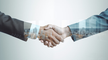 Urban Handshake: Building Business Partnerships in the Modern Metropolis