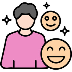 Happiness Illustration