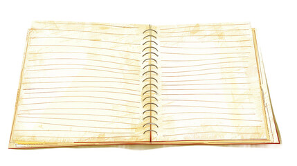 Hand Drawn Note Papers on Transparent Background: Creative Doodles for Messages & Memos