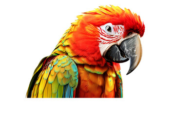 Obraz premium red and yellow macaw