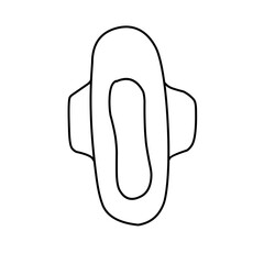 Doodle Menstrual Pad 