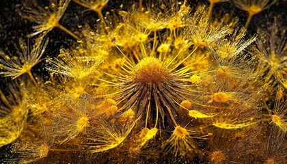 Whispers of the Wind: The Story of Dandelions, Nature's Yellow Gowan, and Their Dance with Scattered Seeds"