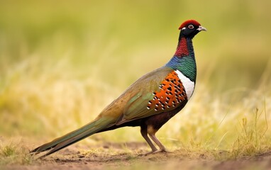 beautiful ingneck Pheasant