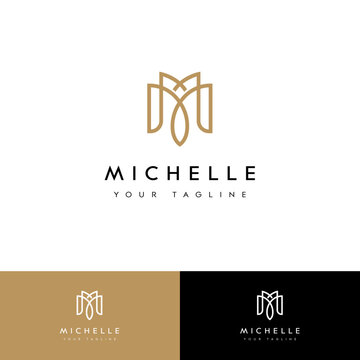 Michelle Logo Design - Replaceable text