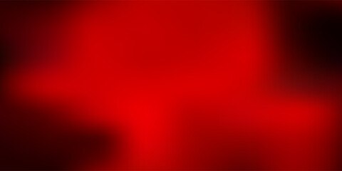 Dark red vector blurred template.