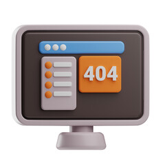 Object Computer Programming Error 3D Illustration