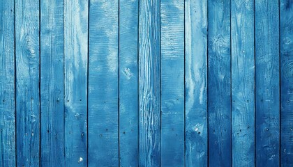 Naklejka premium Nautical Charm: Blue Wood Texture for Wallpaper