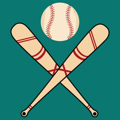 Hand drawn sketch Realistic baseball vector illustration