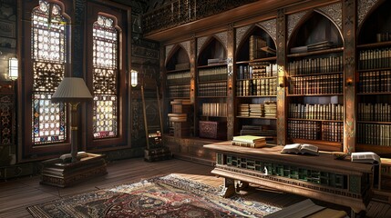 Background: Traditional Islamic library