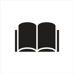 open book vector icon line template