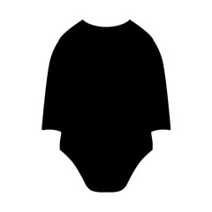 Baby Bodysuit Silhouette 