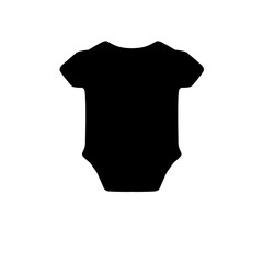 Baby Bodysuit Silhouette 