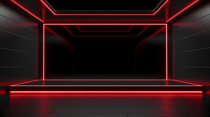 Modern futuristic neon background