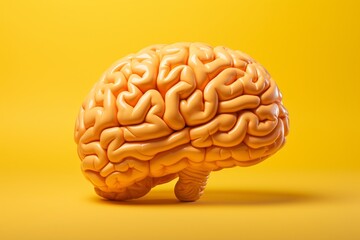a close up of a brain - obrazy, fototapety, plakaty