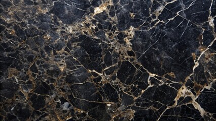 Black and gold marble granite texture background