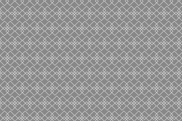 Seamless pattern. Background. White diamonds on a dark gray background. Flyer background design, advertising background, fabric, clothing, texture, textile pattern.