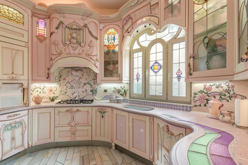 interior of kitchen - Powered by Adobe