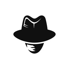 private spy logo vector illustration template design