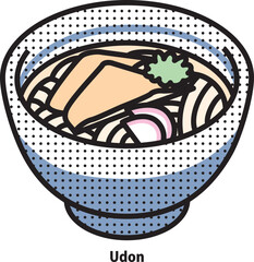 うどんのイラスト