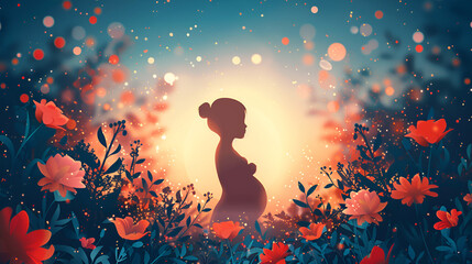 International Day of the Unborn Child. 25 March. Holiday concept.. Generative ai 