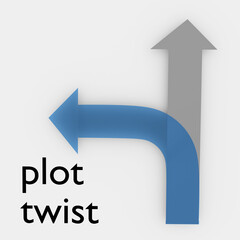 Plot Twist concept - 766140367