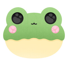 Cute Green Frog Cake Cartoon Cute Animal Cake Cartoon Cute Bakery Cartoon Cute Bun Cartoon illustration Cute Cake Cartoon illustration Cute Cupcake Cartoon illustration Cute Green Cake