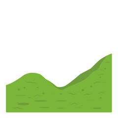 Obraz premium Grass Mound Background 