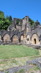 Fototapeta na wymiar ruins of an church