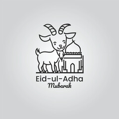 eid ul adha mubarak  vector graphics tshirt logo design social media post