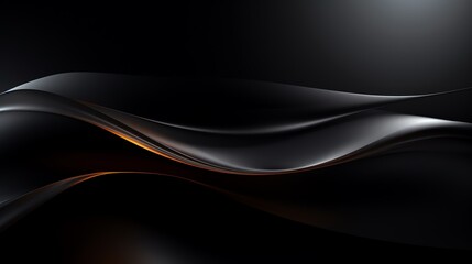 a black and orange wavy background