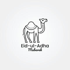 eid ul adha mubarak  vector graphics tshirt logo design social media post