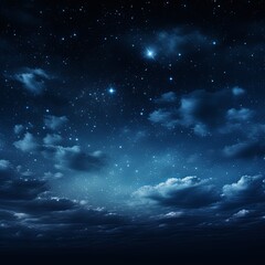 Naklejka na ściany i meble a high resolution blue night sky texture