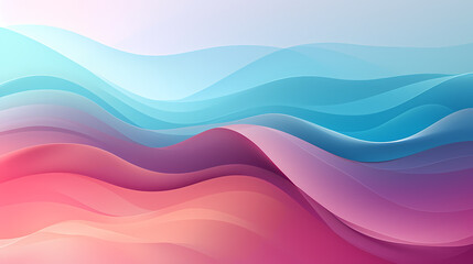 abstract background with waves, colorful abstract background with wavy shapes