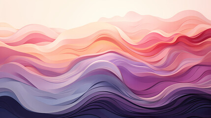 Fototapeta premium abstract background with waves, colorful abstract background with wavy shapes