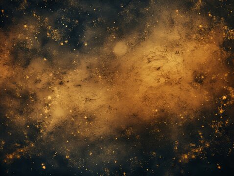 a high resolution mustard night sky texture © Celina