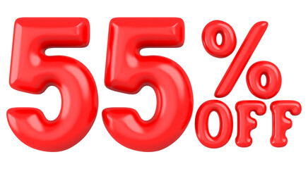 55 percent off 3d rendering