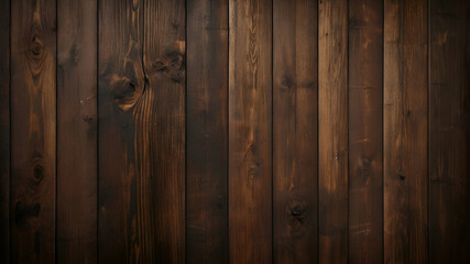 Old brown rustic dark grunge wooden timber wall or floor or table texture - wood background banner