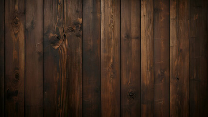 Old brown rustic dark grunge wooden timber wall or floor or table texture - wood background banner