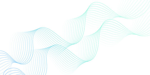 abstract wave element for design blue and white.Twisted plane of dots. Warp of space. Abstract gradient halftone background. Modern sample for presentations, web design on technological, information.