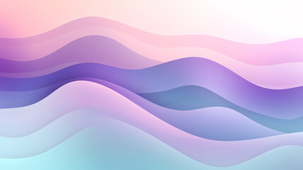 Watercolor background with various waves and wave shapes - obrazy, fototapety, plakaty